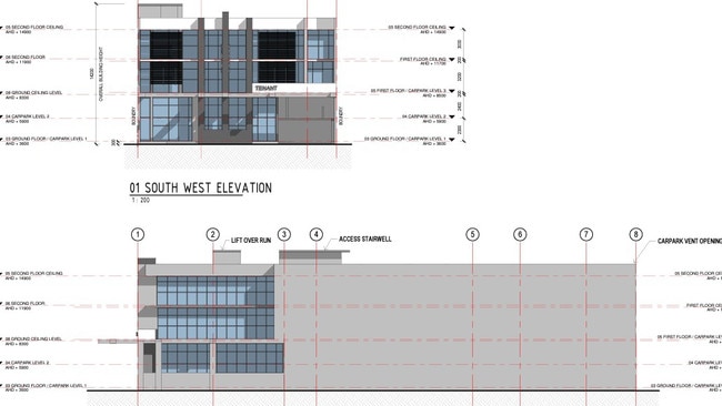 Neater Constructions has proposed the development of a new office building on McLeod St, Cairns City. Picture: Supplied