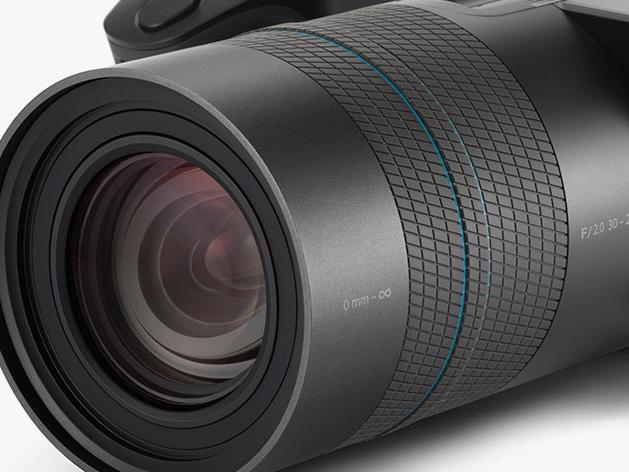 Lytro Illum camera that uses light-field technology developed by Australian researcher Ren Ng.