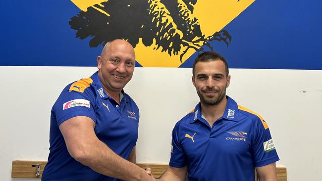 Angelo Soldatos has been named as Cranbourne's new coach. Photo: Tyler Lewis.