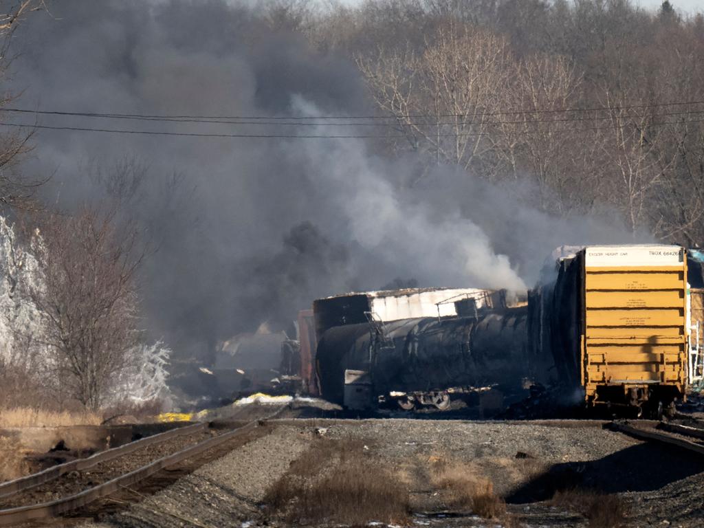 Ohio train crash: Animals falling sick, dying near hellish derailment site   — Australia's leading news site