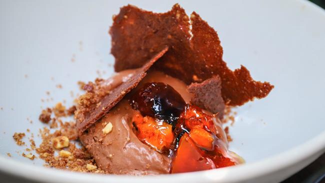 Dark chocolate mousse. Picture: Jenifer Jagielski