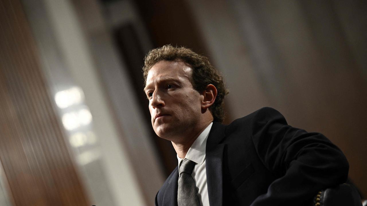 Meta is investing up to $101 billion in AI infrastructure and developing a personalised digital assistant, Meta AI, with a goal of reaching 1 billion users – making Mark Zuckerberg’s inclusion in the titans category unsurprising. Picture: AFP