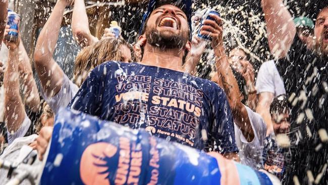 Mountain Culture Founders DJ McCready after winning the GABS Hottest 100. Picture: Supplied