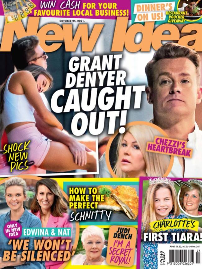 New Idea has retracted its story on Grant Denyer after implying he was having an affair with his dance partner Lily Cornish.