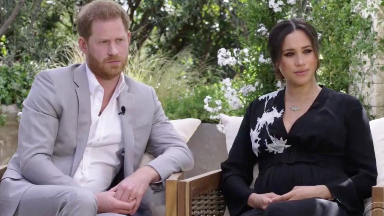 Harry and Meghan fell out with Thomas before their wedding in 2018. Picture: CBS