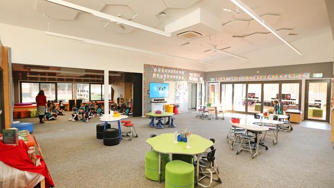 Pictured is one of the inside learning areas at St Anthony of Padua School in Austral. Picture: Richard Dobson