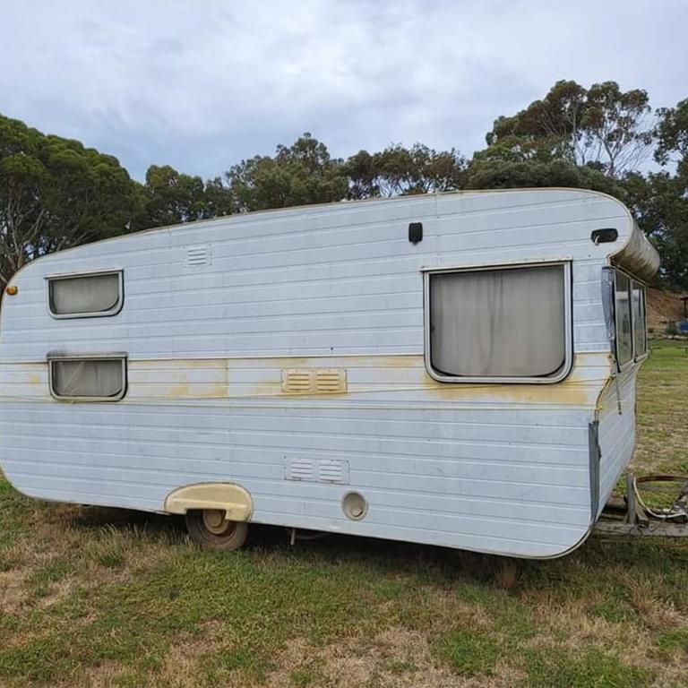 The van before … Picture: Facebook/Kristy Todd