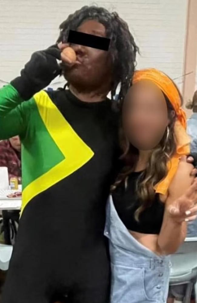 A school P&amp;C has been criticised over a father's use of blackface. Picture: Supplied