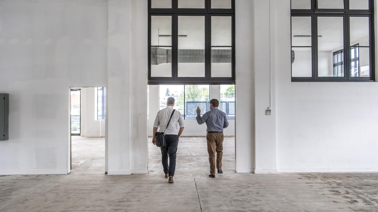 Tour of old Toowoomba Foundry site. Picture: Nev Madsen