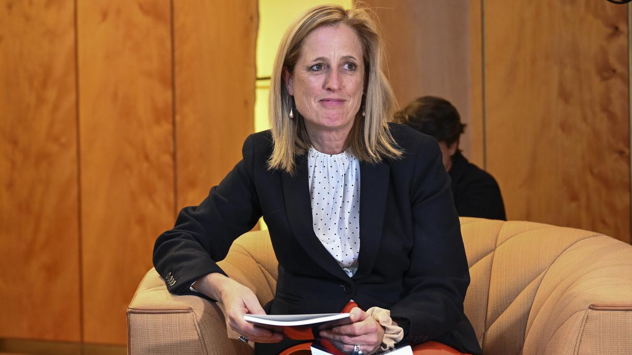 Finance Minister Katy Gallagher said Australia has one of the worst gender disaggregated labour markets anywhere. Picture: NCA NewsWire / Martin Ollman