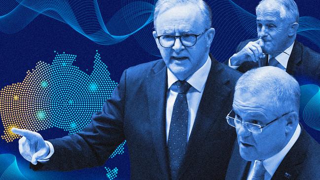 Anthony Albanese, Scott Morrison and Malcolm Turnbull all reaped political rewards from the GST deal with Western Australia.