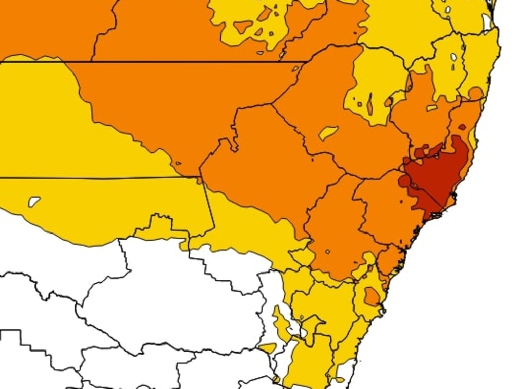 A severe heatwave warning is in place for the Hunter Coast for Friday. Picture: BOM