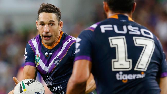 Billy Slater is expected to return for the Melbourne Storm this weekend. Picture: Getty Images