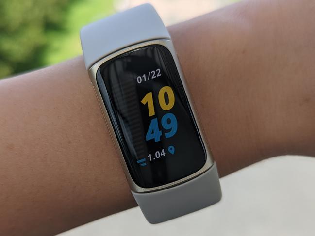 Fitbit Charge 5 main image. Image: Lauren Chaplin/news.com.au