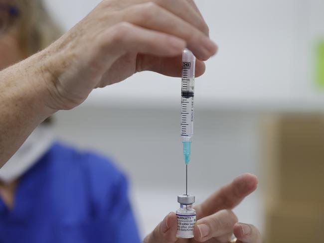 People are being encouraged to still get vaccinated and boosted. Picture: Jenny Evans