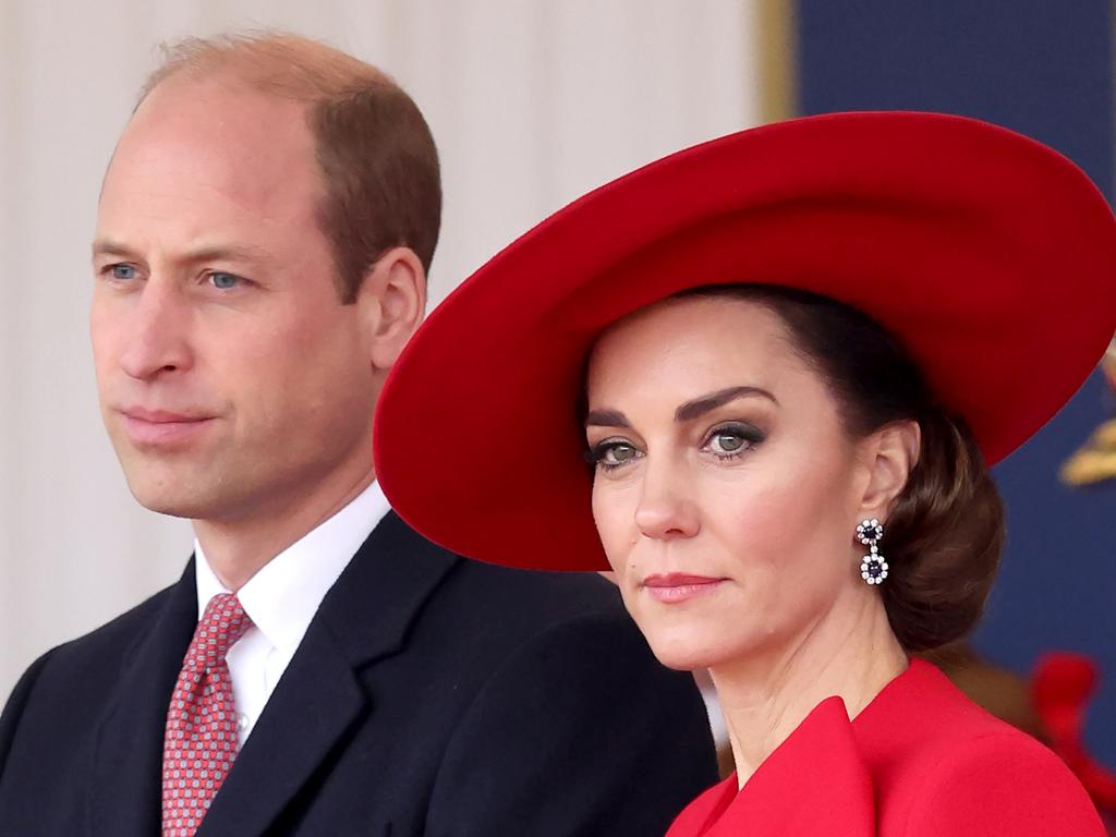 Prince William has not commented publicly on the state of his wife’s health. Picture: Getty Images