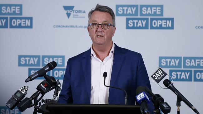 Health Minister Martin Foley said Victoria would be monitoring the Sydney outbreak closely. Picture: Daniel Pockett/NCA NewsWire.