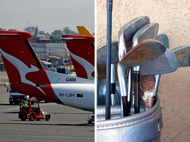 Qantas baggage handlers. Picture: Supplied.