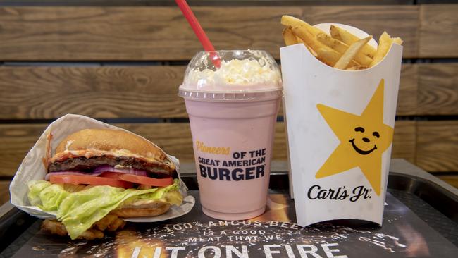 American burger chain Carls Jr will open at Rothwell on December 13. Picture: Andy Brownbill