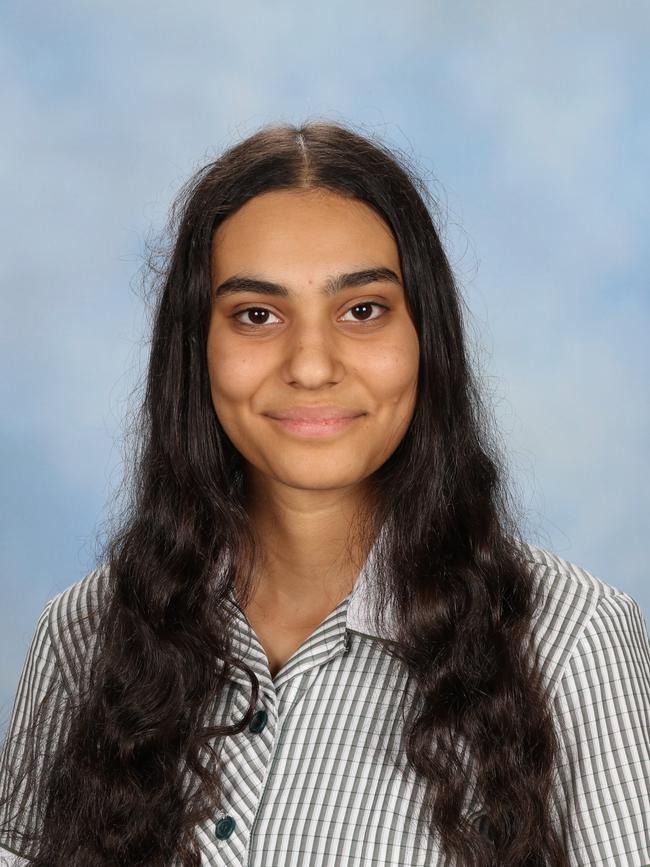 Altona College 2023 school captain Razan Katrib. Picture: Altona College.