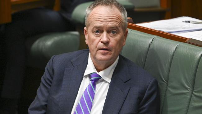 CANBERRA, Australia, NewsWire Photos. June 5, 2024: NDIS and Government Services Minister Bill Shorten during Question Time at Parliament House in Canberra. Picture: NewsWire / Martin Ollman