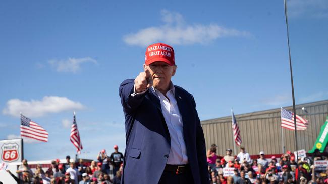 Swift has been a vocal critic of Donald Trump, and yet she seems happy to cosy up to his supporters. Picture: SCOTT OLSON / Getty Images.