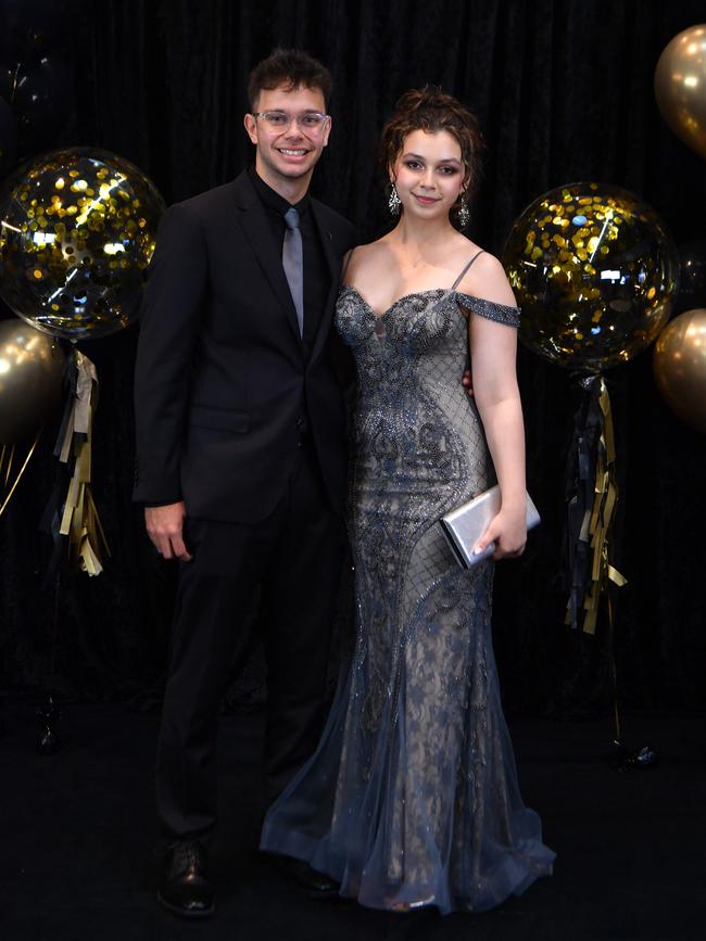 SCHOOL FORMAL 2022 - CALVARY CHRISTIAN COLLEGE. Jacob Smith and Ana Mosquera. Picture: Evan Morgan
