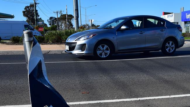 The Horne St/Gap Rd intersection has been voted as Sunbury’s worst in the Redspot Survey. Picture: Dennis Manktelow