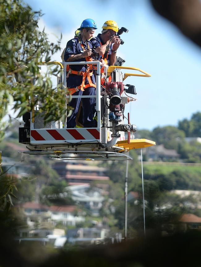 The fire is being treated as suspicious and is now under investigation. Picture: Elenor Tedenborg