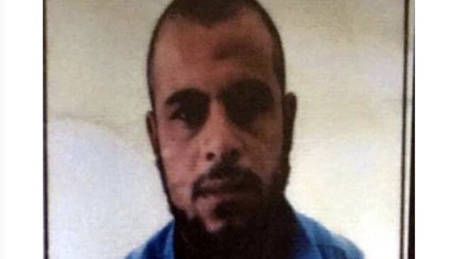 The terror suspect arrested in Turkey. Picture: Supplied