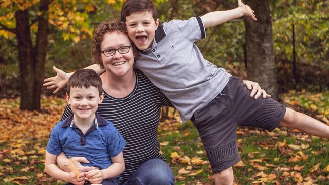 Trish Smith, 42, is accused to killing her two children Ben and Russell as they slept in their Blue Mountains homes last Tuesday.