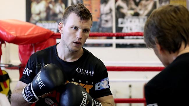 American eyes will be watching Jeff Horn in his fight against Manny Pacquiao. Picture: Tara Croser