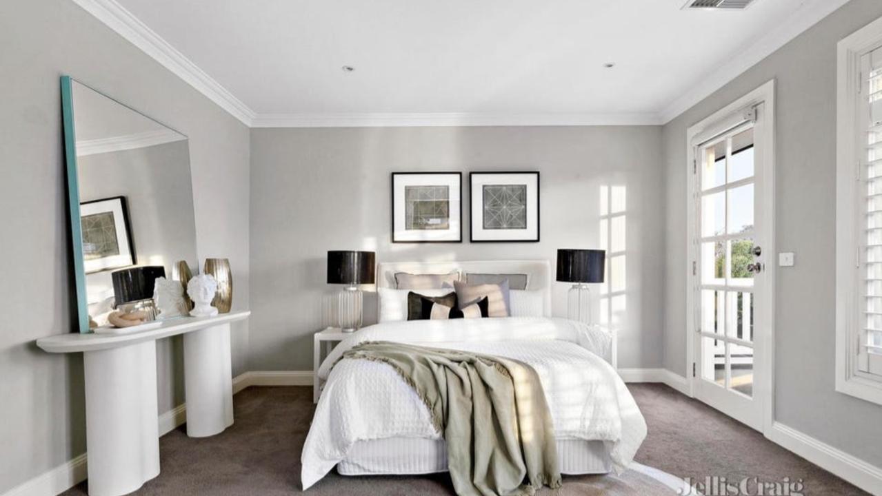 Five luxury bedrooms, each with its own walk-in robe and ensuite.