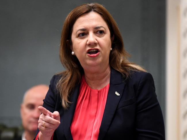 Annastacia Palaszczuk has previously raised concerns about reopening Queensland’s borders while children remain unvaccinated. Picture: NCA NewsWire / Dan Peled