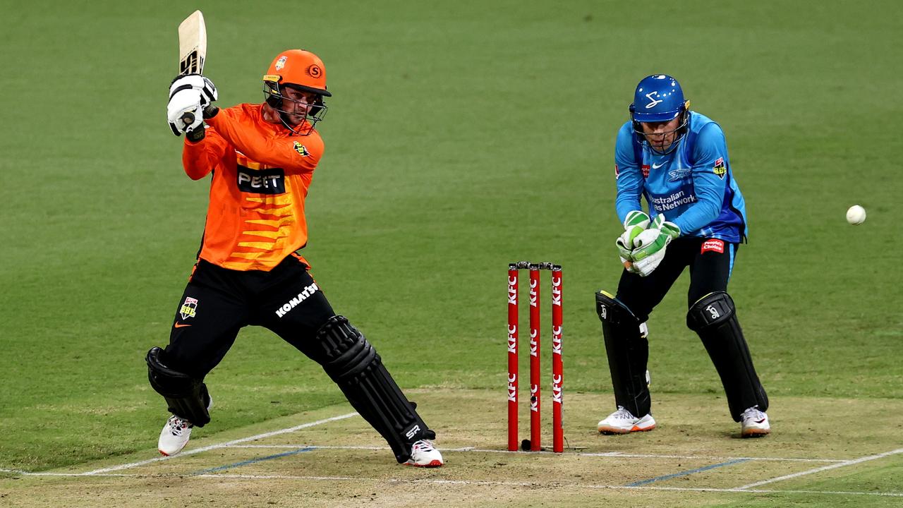 Colin Munro of the Scorchers. Photo by Brendon Thorne/Getty Images