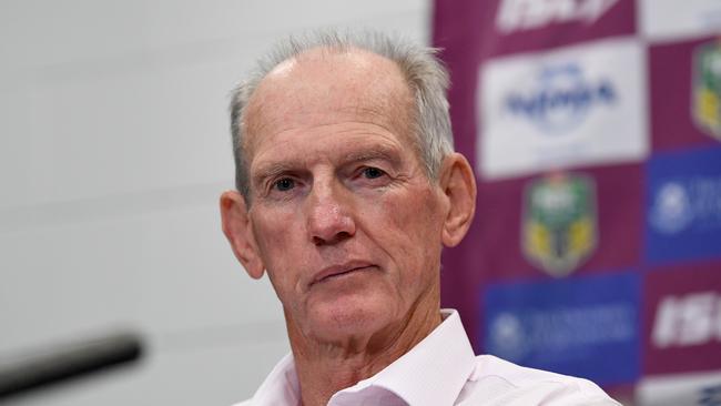 Brisbane legend Chris Johns is outraged at the Broncos coaching saga. (AAP Image/Dave Hunt)