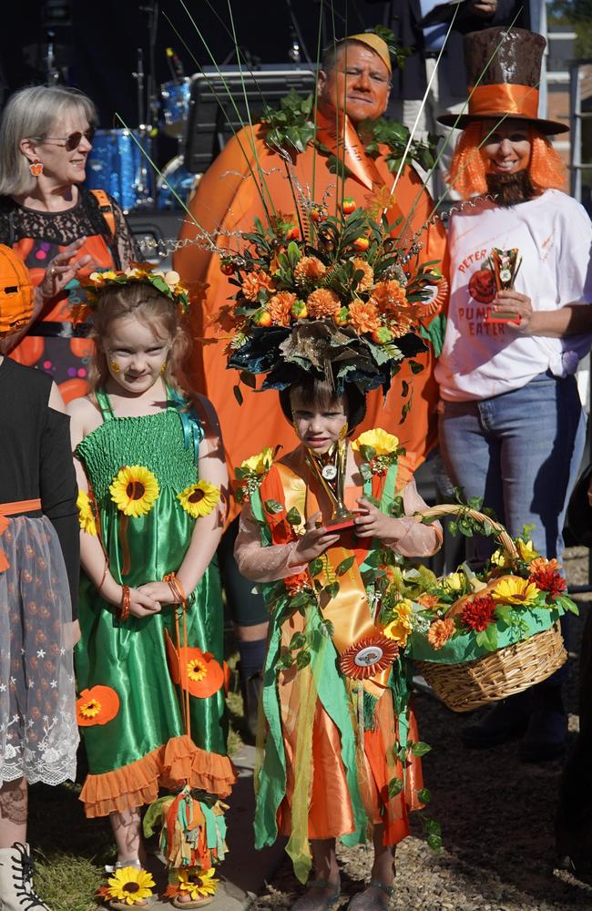 Dress up competition at the Goomeri Pumpkin Festival 2024