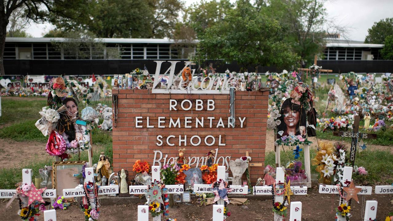 The 2022 incident marked America's worst school shooting in a decade. Picture: Mark Felix / AFP