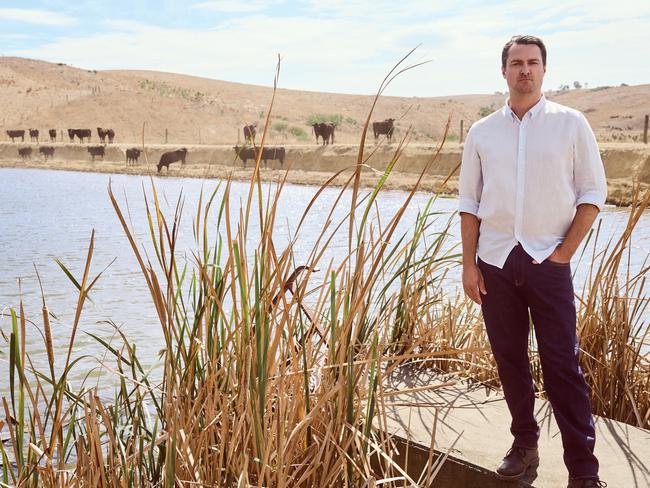 EMBARGO FOR WISH MAGAZINE, 02 MAY 2025. FEE MAY APPLY. The Blackmore familys blue-chip Wagyu Beef business, is transitioning from father David Blackmore, to son Ben Blackmore (pictured). Photo: Cameron Grayson