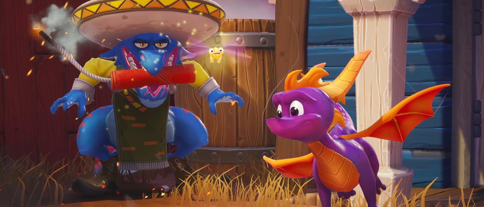 Spyro’s updated graphics and soundtrack makes for an immersive experience. Picture: Spyro Reignited