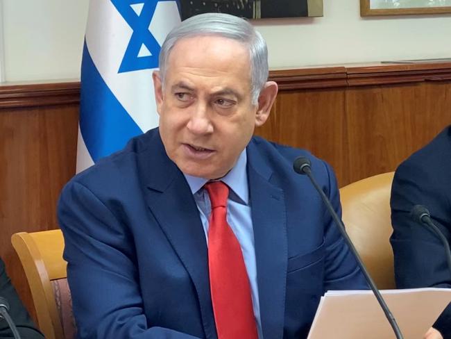 A corruption indictment has been lodged against Israeli Prime Minister Benjamin Netanyahu. Picture: AFP