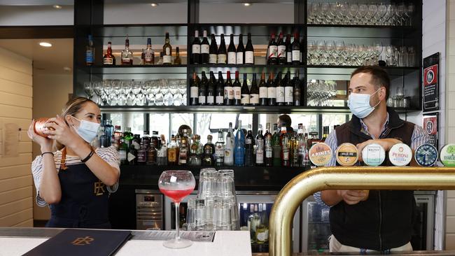 Staff and skills shortages have forced bars and restaurants to shut early, or altogether. Picture: Jonathan Ng