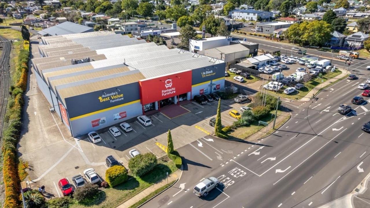 Sydney firm Blackfox Property has bought Toowoomba's Fantastic Furniture commercial precinct in North Toowoomba for $10m.