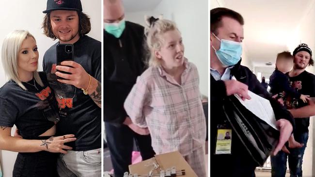 Ballarat resident Zoe Lee was arrested at her home over a social media post encouraging people to attend an anti-lockdown rally. Pictures: Supplied