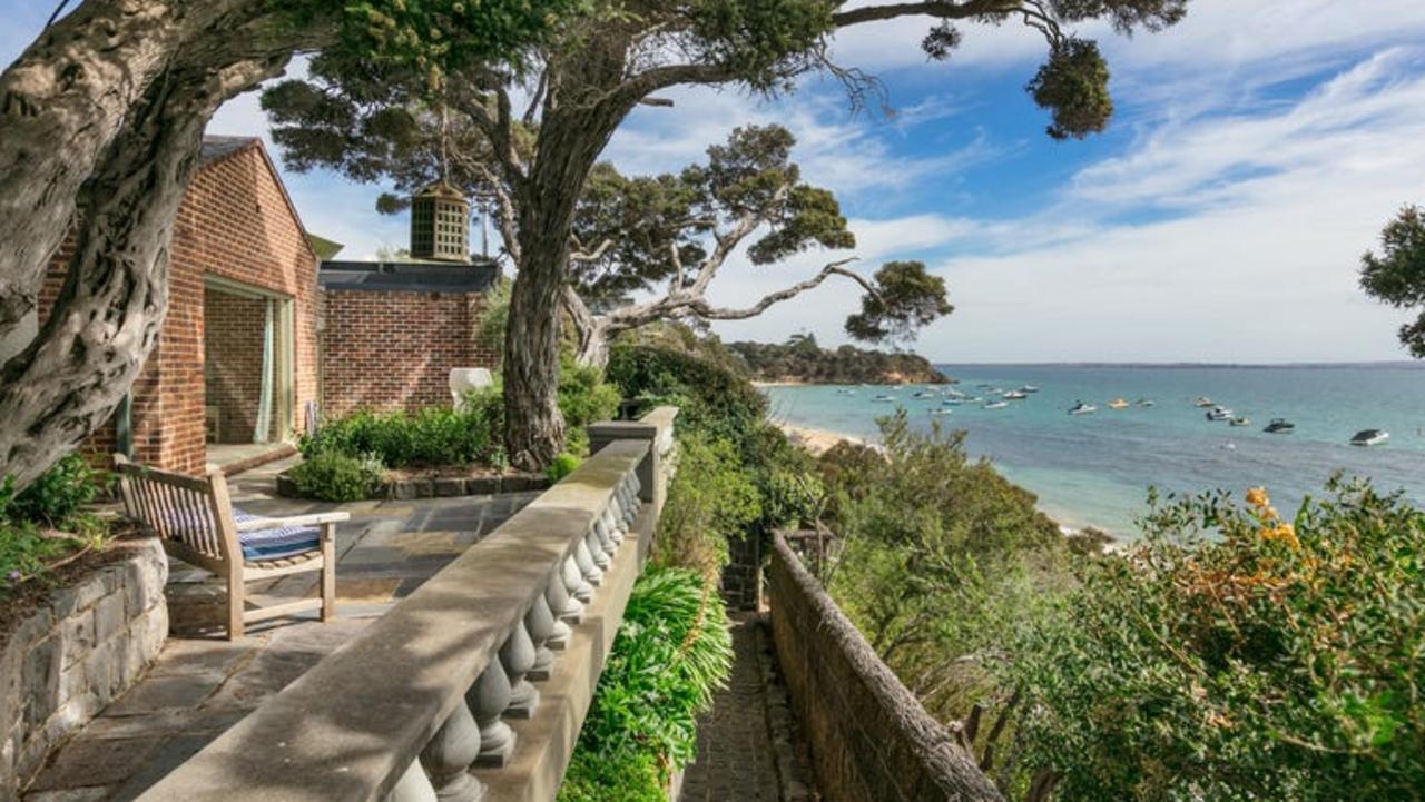 The five-bedroom Portsea digs Rovina.