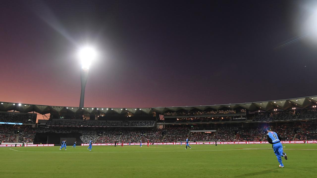 Shane Warne believes Geelong’s GMHBA Stadium could host an Australia v India Test. (AAP Image/Julian Smith)