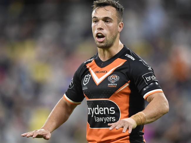 NRL 2022 RD19 North Queensland Cowboys v Wests Tigers - Luke Brooks. Picture: NRL Photos