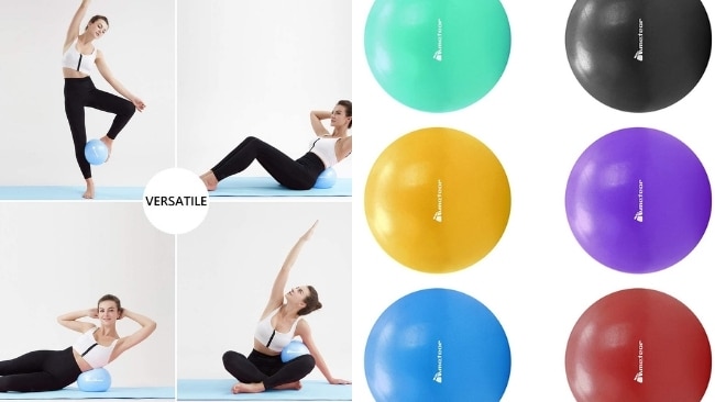 Pilates small ball size hot sale