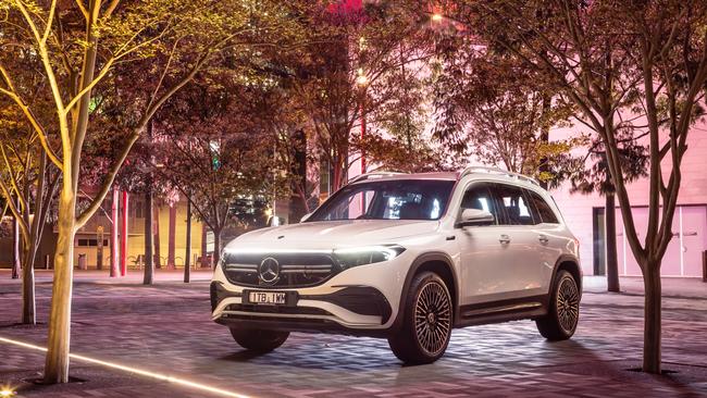 The EQB is part of an ever-expanding EV line-up from Mercedes-Benz. Picture: Supplied.