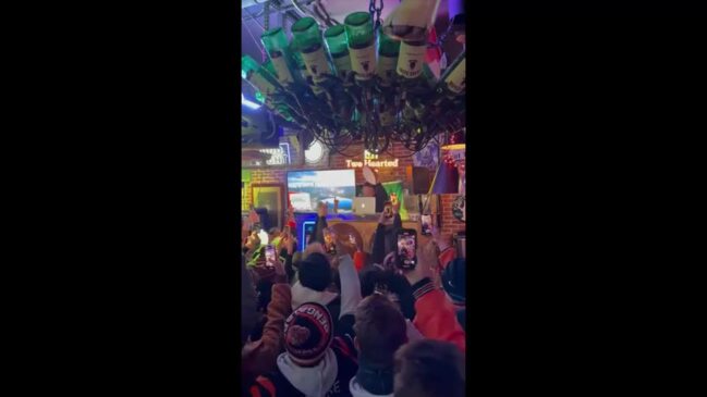 Bengals deliver game balls to Cincinnati-area bars following Bills